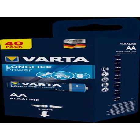 CF40 LONGLIFE MAX POWER AA ALC. BOX