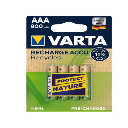 CF4RICARICABILI RECYCLED AAA 800mAh