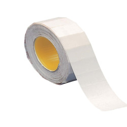 Etichette removibili per Towa GS/GM e Motex 5500 - 21x12 mm - bianco - rotolo da 1000 etichette