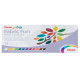 Colore in tubetto per tessuto Fabric Fun - colori base assortiti - Pentel - conf. 12 pezzi