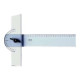 ARDA UNI - Riga a T - 80 cm - grigio fumo - polistirene