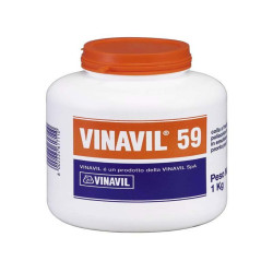 Colla Vinavil 59 adesivo acetovinilico ad alto residuo secco - 1 Kg