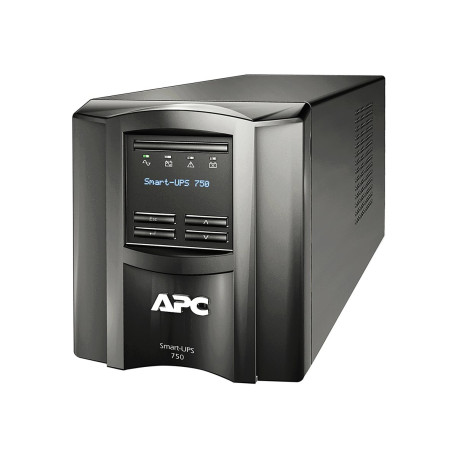 APC Smart-UPS SMT750IC - UPS - 220/230/240 V c.a. V - 500 Watt - 750 VA - RS-232, USB - connettori di uscita 6 - nero - con APC