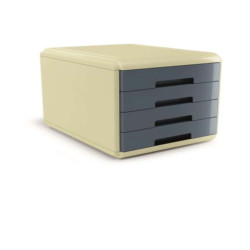 Complementi da scrivania - Cassettiera Vintage Sugar - colore azzurro