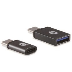 Conceptronic ADATTATORE OTG USB-C (Da USB-C a USB-A e da USB-C a Micro USB)