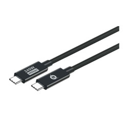 Conceptronic CAVO USB 4.0 Gen 3 C-C PD 3.1 240W 1.2m -- 48V 5A, 40Gbps, E-Mark