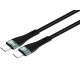 Conceptronic CAVO USB C-C PD 3.0 100W Ricarica Rapida 1.2m -- 20V 5A, 480Mbps, E-Mark
