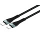 Conceptronic CAVO USB C-C PD 3.0 100W Ricarica Rapida 2m -- 20V 5A, 480Mbps, E-Mark