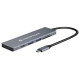 Conceptronic DOCKING STATION 6-IN-1 USB 3.2 Gen 1 - 2x USB 3.0, 100W USB PD, 4K 60Hz HDMI, SD, TFMicroSD