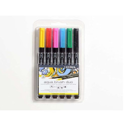CF6 AQUA BRUSH DUO PRIMARY TONES