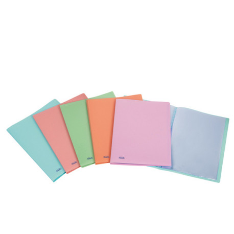 Portalistini Pastel - 20 buste - 22 x 30 cm - colori assortiti - Favorit