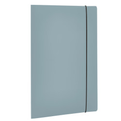 Cartella 3 lembi con elastico HOLOS - A4 - PP - azzurro - Fellowes