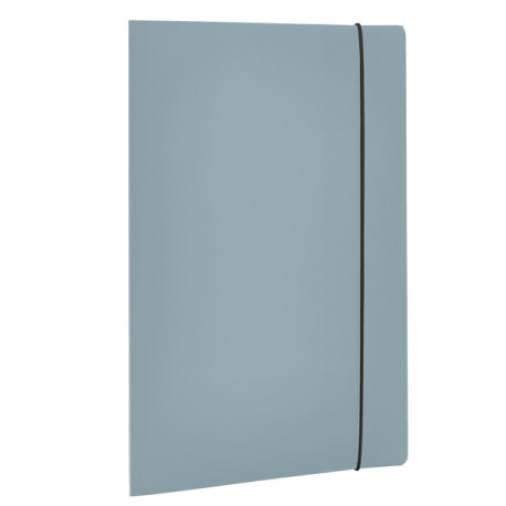 Cartella 3 lembi con elastico HOLOS - A4 - PP - azzurro - Fellowes