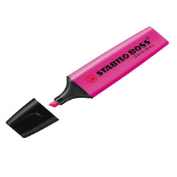 Evidenziatore Stabilo Boss Original - punta a scalpello - tratto 2 - 5 mm - lilla 58 - Stabilo
