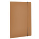 Cartella 3 lembi con elastico HOLOS - A4 - PP - marrone - Fellowes