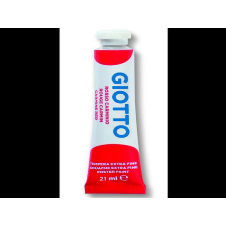 CF6 tub. tempera 21ml rosso carmin
