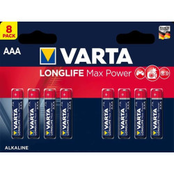 CF8 LONGLIFE MAX POWER AAA ALCALINA