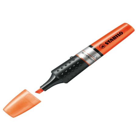 Evidenziatore Stabilo Luminator - punta a scalpello - tratto 2 - 5 mm - arancio - Stabilo