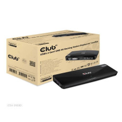Club3D USB3.2 Gen1 UHD 4K Docking Station DisplayLink Certified