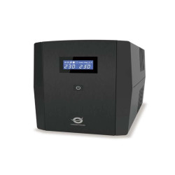 Conceptronic UPS 1500VA 900W, IEC x 6, HID USB, RJ45 InOut, AVR