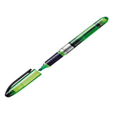 Evidenziatore Stabilo Navigator - punta a scalpello - tratto da 1,0-4,0mm - verde - Stabilo