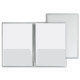 Cartella con doppia tasca Capri 69/T2 - A4 - PVC - trasparente liscio - Sei Rota - conf. 5 pezzi