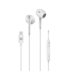 --DROP STEREO EARPHONES USB-C WH