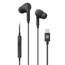 --IN EAR STEREO EARPHONES USB-C BK
