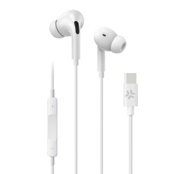 --IN EAR STEREO EARPHONES USB-C WH