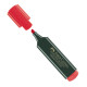 Evidenziatore Textliner 48 - punta a scalpello - tratto 1,0-3,0-5,0mm - rosso - Faber-Castell