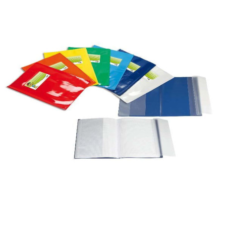 COVER MINI LF A5 (150X210 MM) - PVC LACCATO CON PORTA ETICHETTA ARANCIO