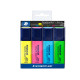 Evidenziatore Textsurfer Classic  - punta a scalpello - tratto da 1,0-5,0mm - astuccio 4 colori - Staedtler