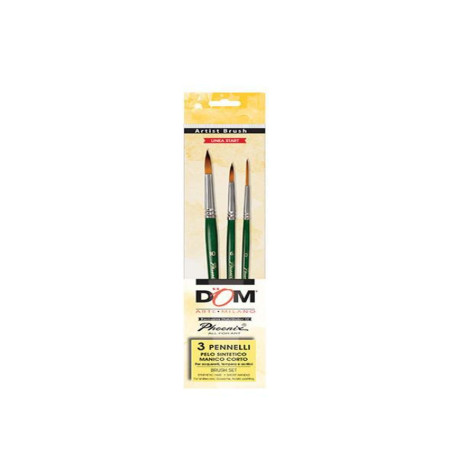 CREATIVIT - PENNELLI ACQUERELLO - CORTO - NYLON - SET 5 PZ 'CLASSIC'