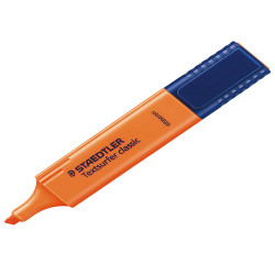 Evidenziatore Textsurfer Classic - punta a scalpello -  tratto 1,0mm-5,0mm - arancio  - Staedtler