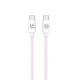 --USB-C TO USB-C 1.5M PK COTTON