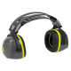 Cuffia antirumore Interlagos2 - SNR 29 dB - ABS/gomma piuma/POM - grigio/giallo - Deltaplus