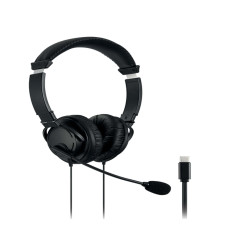 Cuffie ad alta fedeltà - con microfono - connessione USB-C - Kensington