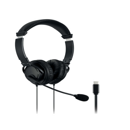 Cuffie ad alta fedeltà - con microfono - connessione USB-C - Kensington