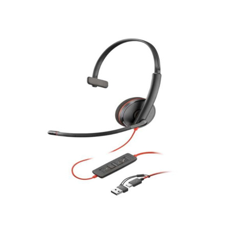 Cuffie e Auricolari - Poly Blackwire 3210 USB-CA