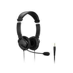 Cuffie stereo - con microfono e controllo del volume - connessione 3.5 mm - Kensington