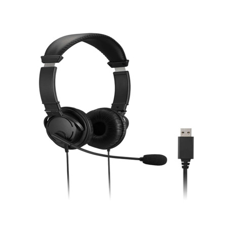 Cuffie stereo - con microfono e controllo del volume - connessione USB-A - Kensington