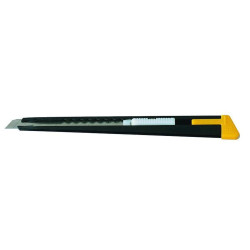 Cutter OLFA in metallo con bloccalama a scatto lama 9 mm