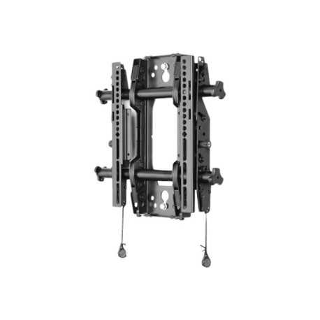 CHIEF STMS1U - Kit montaggio (montaggio a muro) - per display LCD - acciaio - nero - dimensione schermo: 24"-32"