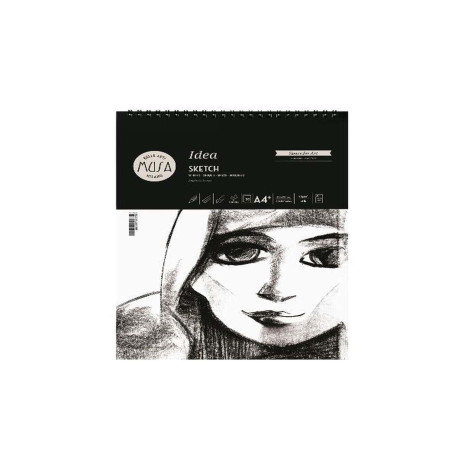 Cwr IDEA - SCHIZZO BLOCCO 100 FG. 90 GR. MEDIA - CM.21X29,7 (A4)
