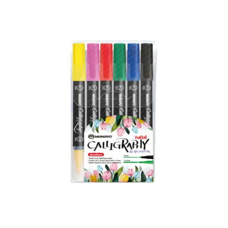 Cwr PENNE CALLIGRAPHY BASICA - SET 6 PUNTE ASSORTITE