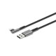 Cygnett Cavo Corazzato ad angolo retto da Lightning a Usb-A 2.0 1m nero