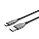 Cygnett Cavo da USB-C a USB-A 1M - Nero