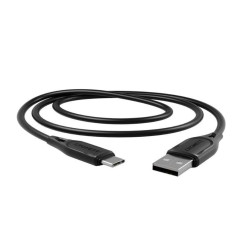 Cygnett Essentials Gen 2 - Cavo da USB-C a USB-A (2.0) da 2 m - Nero