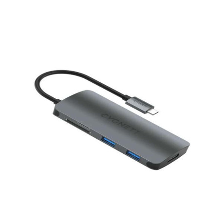 Cygnett Hub USB-C 6 in 1 (HDMI singolo)