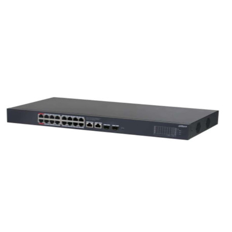 Dahua Switch Gigabit desktop gestito da cloud a 20 porte con 16 porte PoE